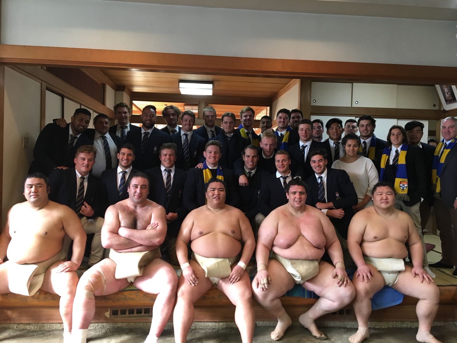 Sydney University – Sumo Champions Stable Visit